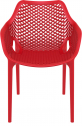 Кресло пластиковое Siesta Contract Air XL стеклопластик красный Фото 10