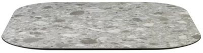 Столешница квадратная со скругленными углами Scab Design Compact Laminate компакт-ламинат HPL зернистый Фото 1