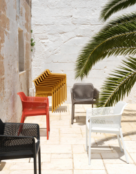 Кресло пластиковое Net, белый