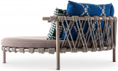 Лаунж-диван круглый Cassina Trampoline сталь, полипропилен, нейлон, ткань Фото 2
