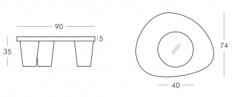 Столик пластиковый журнальный-thumbs-Фото3