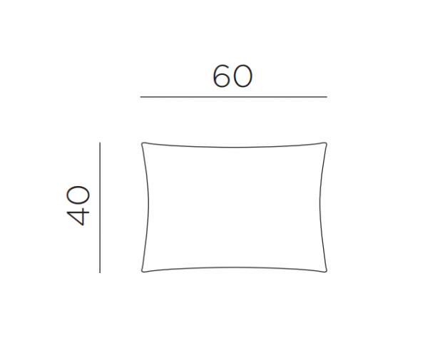 Подушка декоративная Maximo 60x40