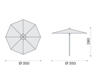 Зонт профессиональный Ø3.5 м-thumbs-Фото3