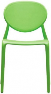 Стул пластиковый Scab Design Gio стеклопластик зеленый Фото 1