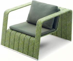 Кресло плетеное с подушкой-thumbs-Фото1