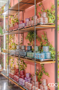 Аромасвеча в хрустальной вазе Черная Роза и Уд (Black Rose &amp; Oud) EDG Crystal Candle хрусталь, воск Фото 2