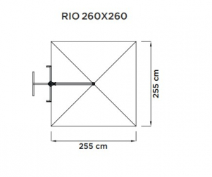 Зонт профессиональный 2.6х2.6 м-thumbs-Фото3