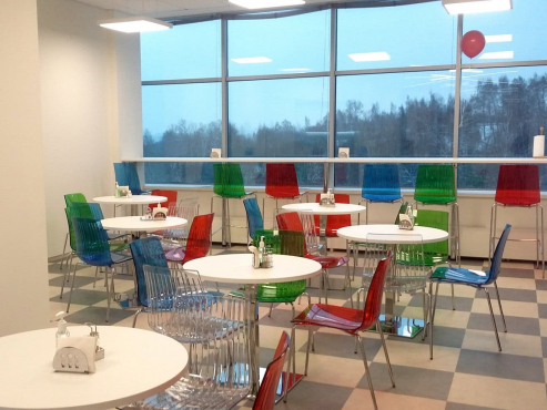 Обеденная зона на предприятии