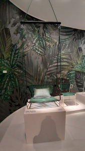 Качели плетеные Scab Design Lisa Swing сталь, морской канат антрацит, ментоловый Фото 17