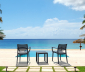 Столик пластиковый для лежака Siesta Contract Ocean Side Table пластик темно-серый Фото 5