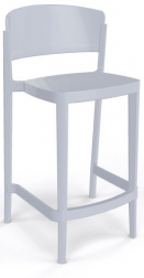 Стул пластиковый полубарный Abuela Stool 67