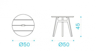 Столик деревянный кофейный-thumbs-Фото3