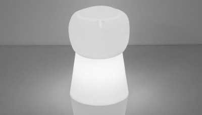 Табурет пластиковый светящийся SLIDE Cin Cin Lighting полиэтилен Фото 5