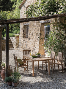 Кресло деревянное Giardino Di Legno Savana Onda тик Фото 5