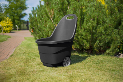 Тележка садовая Keter Easy Go XL полипропилен антрацит Фото 2