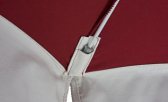 Зонт профессиональный CiCCAR Doublewave алюминий, морской акрил Фото 7
