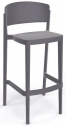 Стул пластиковый барный Abuela Stool 77