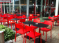 Стул пластиковый Resol Lisboa chair стеклопластик красный Фото 4