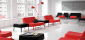 Диван пластиковый Resol Bob sofa алюминий, полиэтилен красный Фото 5