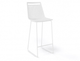 Стул пластиковый барный Gaber Akami ST 76 металл, технополимер белый Фото 1