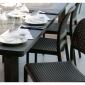 Стул пластиковый Nardi Bora Bistrot стеклопластик антрацит Фото 7