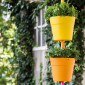 Набор пластиковых кашпо Rainbow Planter Set 3 Keter Rainbow Planter Set 3 полипропилен радуга Фото 4