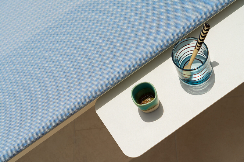 Шезлонг-лежак металлический Tiki