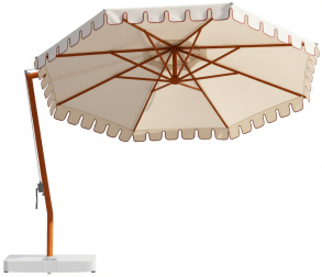 Зонт профессиональный Ø3 м с фигурным воланом-thumbs-Фото1