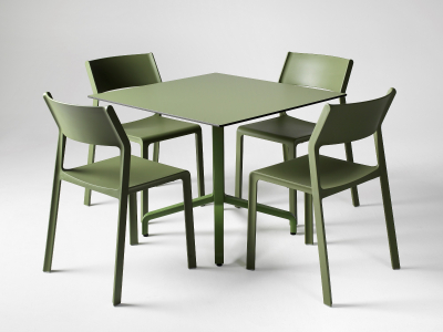 Комплект пластиковых стульев Nardi Trill Bistrot Set 2 стеклопластик агава Фото 19