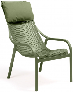 Подушка-подголовник для лаунж кресла Nardi Net Lounge Sunbrella джунгли Sunbrella Фото 4