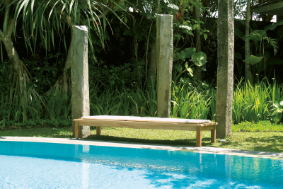 Шезлонг-лежак деревянный Giardino Di Legno Saint Raphael Sunseeker тик Фото 13