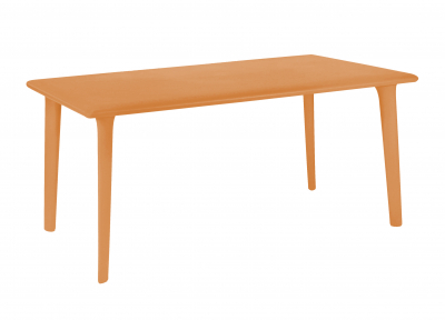 Стол пластиковый обеденный Resol Dessa table полипропилен оранжевый Фото 1