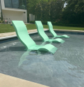 Лаунж стул пластиковый с высокой спинкой Ledge Lounger Signature полиэтилен Фото 17