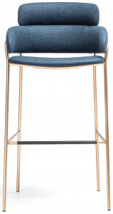 Кресло барное с обивкой Arrmet Strike ST сталь, ткань Фото 5