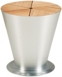 Столик кофейный металлический с контейнером для льда-thumbs-Фото4