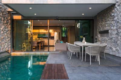 Кресло плетеное с подушкой Garden Relax Salines алюминий, роуп, олефин бежевый Фото 9