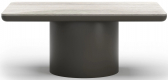 Столик кофейный каменный SNOC Link Terra алюминий, камень Фото 1