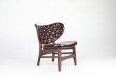 Стул лаунж деревянный с обивкой Caris Argos граб, фанера, ткань Фото 28