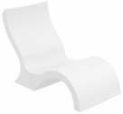Лаунж стул пластиковый с низкой спинкой Ledge Lounger Signature полиэтилен Фото 4