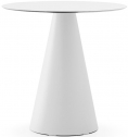 Стол пластиковый обеденный PEDRALI Ikon полипропилен, компакт-ламинат HPL белый Фото 1