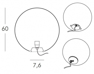 Светильник пластиковый Шар 60-thumbs-Фото3