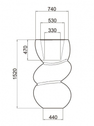 Кашпо пластиковое-thumbs-Фото3