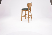 Стул барный с обивкой Caris Lion граб, фанера, ткань Фото 17