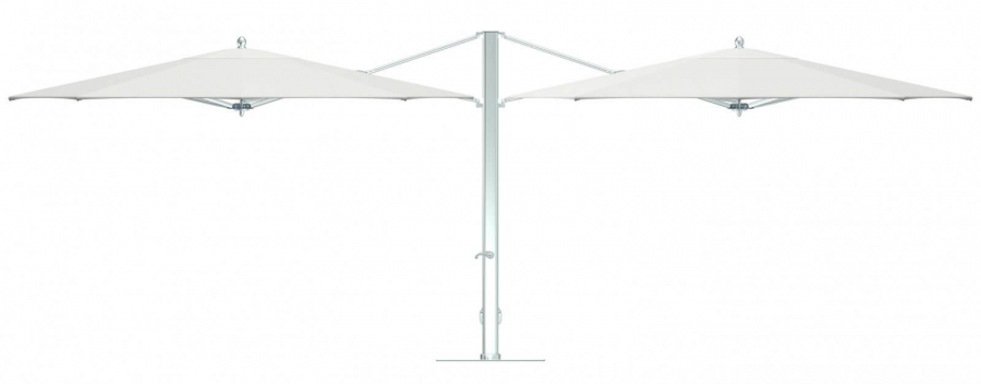 Зонт профессиональный двухкупольный 2.4х4.9 м Dual Cantilever Ocean Master Max
