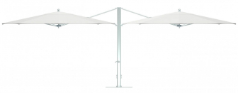 Зонт профессиональный двухкупольный 2.4х4.9 м-thumbs-Фото1