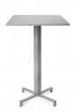 Подстолье металлическое барное Nardi Fiore High алюминий серебристый Фото 4