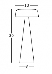 Светильник пластиковый настольный-thumbs-Фото3