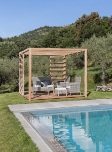 Кресло плетеное с подушкой Giardino Di Legno Argali  алюминий, искусственный ротанг, акрил капучино, белый, слоновая кость Фото 6