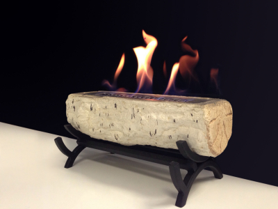 Биокамин настольный Bioker Wood нержавеющая сталь, огнеупорная керамика Фото 1