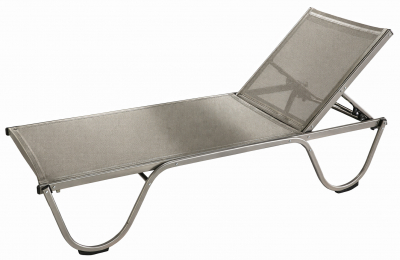 Шезлонг-лежак металлический THEUMBRELA SEMSIYE EVI Ankara алюминий, текстилен SM-02, 5102 Фото 15